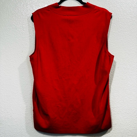 Ted Baker Red Sleeveless Women's Top Size 4 - Picture 5 of 11
